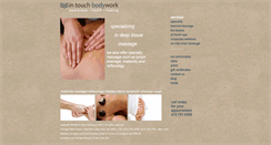 Desktop Screenshot of intouchbodyworknyc.com